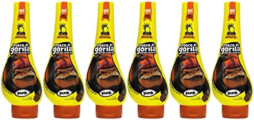 Punk yellow squeeze bottle, 11.99 oz (6 pack)