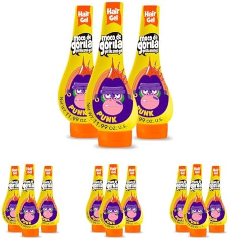 Punk yellow squeeze bottle 11.99 oz pack of 12