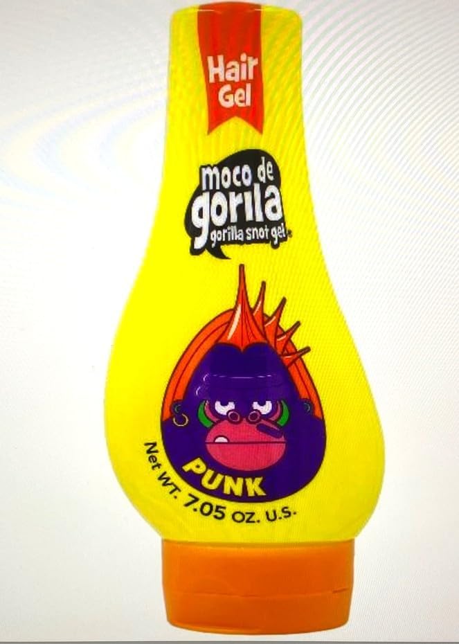 Punk yellow squeeze bottle, 7.05 oz